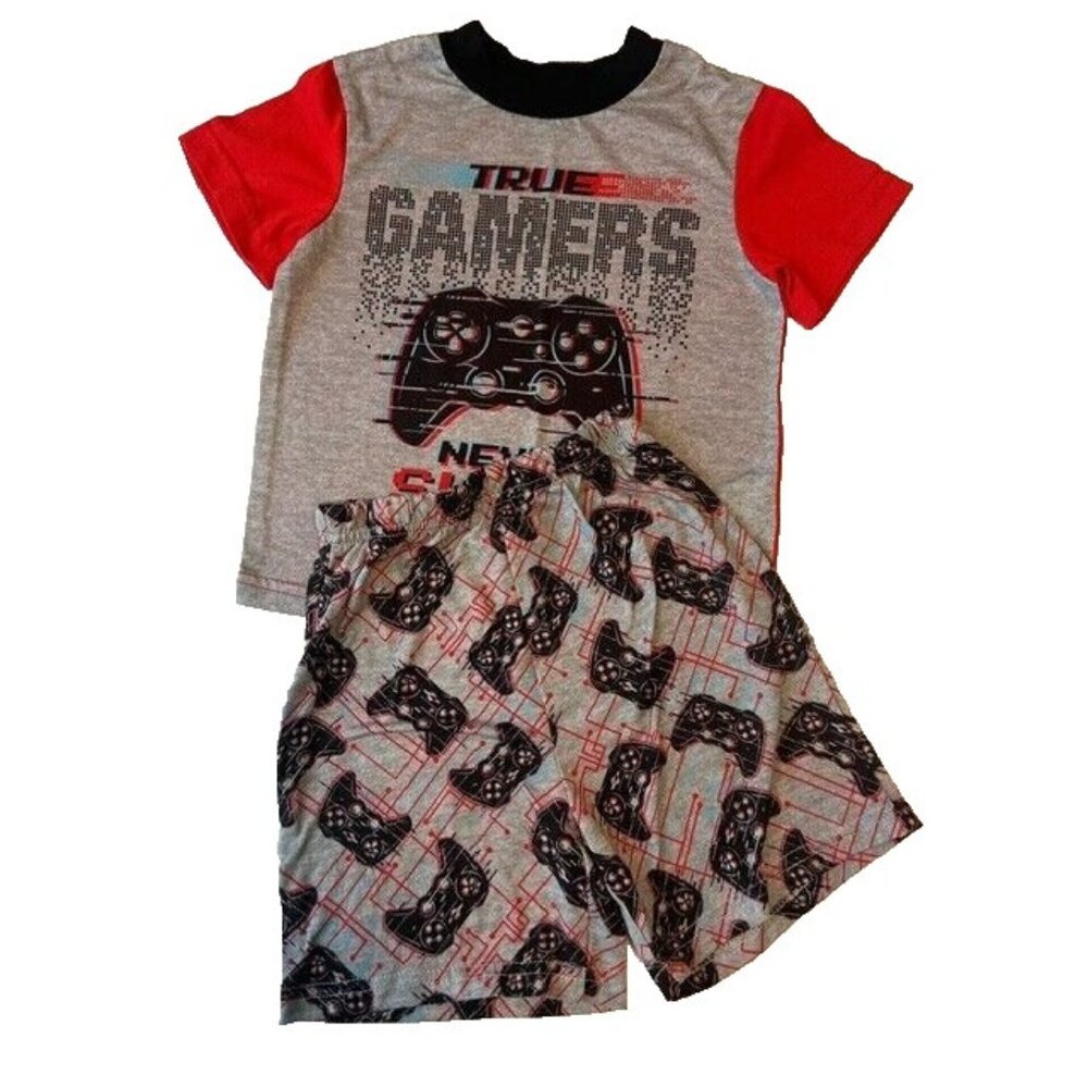 Gamers Never Sleep 2 Piece Pajama Set 4T A01-1